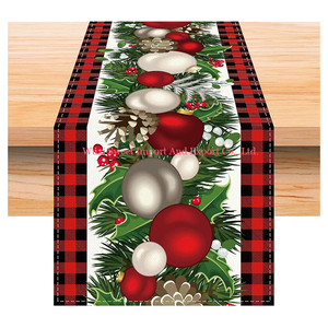 Vente en gros <span class=keywords><strong>de</strong></span> nouveaux arbres <span class=keywords><strong>de</strong></span> Noël <span class=keywords><strong>chemin</strong></span> <span class=keywords><strong>de</strong></span> <span class=keywords><strong>table</strong></span> saisonnier vacances d'hiver cuisine <span class=keywords><strong>table</strong></span> à manger déco - Product Image 2