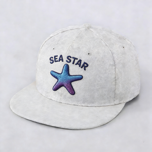 Sombrero Casual con Bordado 3D de Medusas y Burbujas, Estilo Submarino para Moda Inspirada en el Océano, Uso Diario y Viajes al Aire Libre junto al Mar - Product Image 2