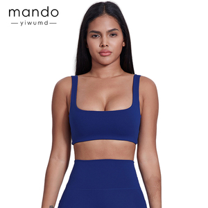Vente en gros <span class=keywords><strong>de</strong></span> soutien-gorge <span class=keywords><strong>de</strong></span> course à col carré doux haute compression pour femmes, débardeur rembourré, soutien-gorge <span class=keywords><strong>de</strong></span> <span class=keywords><strong>sport</strong></span>, <span class=keywords><strong>lot</strong></span> <span class=keywords><strong>de</strong></span> stock à fort impact - Product Image 1