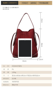 Fashion New Crossbody Bags High Quality PU Leather Shoulder Bucket Bag Casual Totes Luxury Women Handbags and <b>Purses</b> - Product Image 2