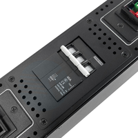 OIT PDU haute puissance 3 phases 12 voies extension électrique P34 prise 450V AC Distribution de courant fabriqué en métal aluminium durable