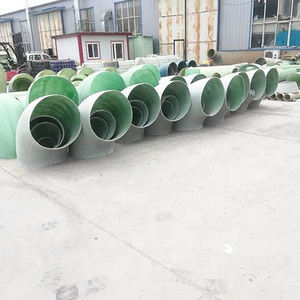 Codo FRP GRP para tanques químicos Accesorio industrial resistente a la corrosión - Product Image 3