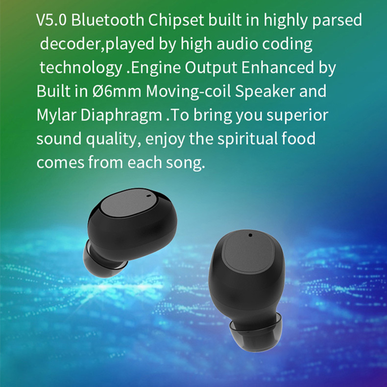 DEVIA Vente Chaude i12 TWS Sans Fil Écouteurs Casque BT5.0 Double Appel air pro Écouteur