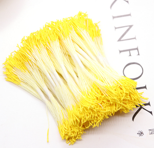 Paquete (20 ~ 25PCS )DIY Artesanía hecha a mano Flor artificial Doble cabeza <span class=keywords><strong>Estambre</strong></span> - Product Image 5