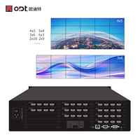 Pengontrol & Prosesor Video Wall 4K 16-20 HD-MI Matrix Switcher 2x9 3x6 5x4 Layar Video Wall LCD untuk Proyek Pusat Komando