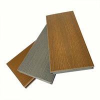 Design moderne Merbau pour l'extérieur en bois composite extrudé pour terrasse en plastique co-extrudé avec technique brossée coiffée de co-extrusion