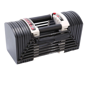 90 Pfund 22kg Gusseisen Verstellbare Hantelblöcke Schubladendesign Unisex Fitness für Zuhause - Product Image 1