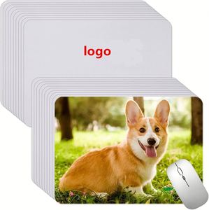 Almohadillas de Sublimación Personalizadas con Logotipo, Tamaño Personalizado, Transferencia por Calor, Tela de Neopreno, Impresión en Goma, Alfombrillas de Ratón en Blanco - Product Image 1