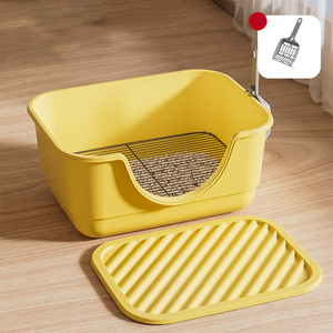 Bathtub-Style Stainless Steel Dog Toilet - Anti-Stomp Pee Pad Tray with Litter Drop-Shipping - Product Image 6