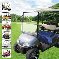 Housse de siège de voiturette de Golf de taille personnalisée, support imperméable de haute qualité, housse de coussin de siège de voiturette de Golf, accessoires de Golf