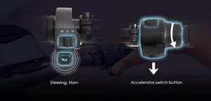 สกู๊ตเตอร์ไฟฟ้า Eu Stock ขนาด 10 นิ้ว ยางสุญญากาศ รุ่น Kukirin G2 48v 15.6ah ระยะทาง 55 กม. ความเร็วสูง 800w 45 กม./ชม. สำหรับผู้ใหญ่ - Product Image 5