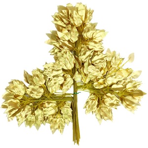 Feuilles artificielles de banian, mangue en plastique, feuilles de <span class=keywords><strong>sapin</strong></span> argenté, plantes vertes, feuilles de banian, décoration de <span class=keywords><strong>jardin</strong></span> - Product Image 6