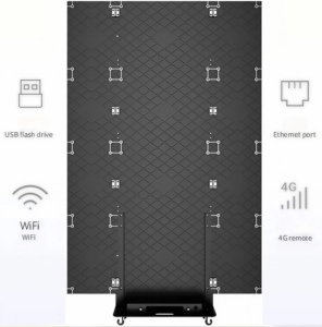 Pantalla LED Plegable para Interiores GOB P2.5 1280x1920mm, Panel LED de Aluminio Fundido, Pantalla Publicitaria con HDR y Brillo de 500cd - Product Image 1