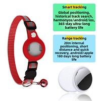 Nouveau kit de localisation intelligent Airtag, collier anti-perte pour animaux de compagnie, collier réfléchissant pour chat