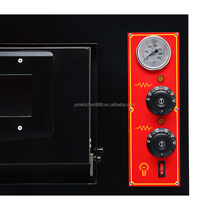 Four à pizza Four électrique pour faire des pizzas avec pain en pierre Chauffage Pizza Crêpe Pain Boulangerie Machine Température 500C - Product Image 2