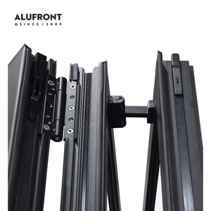 Factory <strong>Exterior</strong> Thermal Break Aluminum Bi-fold <strong>Door</strong> Accordion Folding Glass <strong>Door</strong> Aluminum Patio <strong>Bifold</strong> <strong>Doors</strong> with <strong>Best</strong> Price - Product Image 6