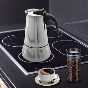 หม้อ<span class=keywords><strong>กาแฟ</strong></span>มอคค่าพ็อตสแตนเลสแบบตั้งเตา จัดส่งเร็ว รับผลิตแบบ ODM OEM - Product Image 5