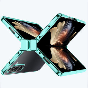 <span class=keywords><strong>Coque</strong></span> de téléphone transparente anti-chute pour Samsung <span class=keywords><strong>Z</strong></span> <span class=keywords><strong>Fold</strong></span> 6 Slim Thin Shell Clear Electroplated Phone Case pour Samsung <span class=keywords><strong>Z</strong></span> <span class=keywords><strong>Fold</strong></span> 5 4 <span class=keywords><strong>3</strong></span> - Product Image 4