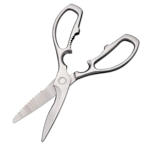 <b>Kitchen</b> <b>Scissors</b> Stainless Steel Straight Head For Home Use Chicken Bone Shears Fish Cutting - Product Image 2