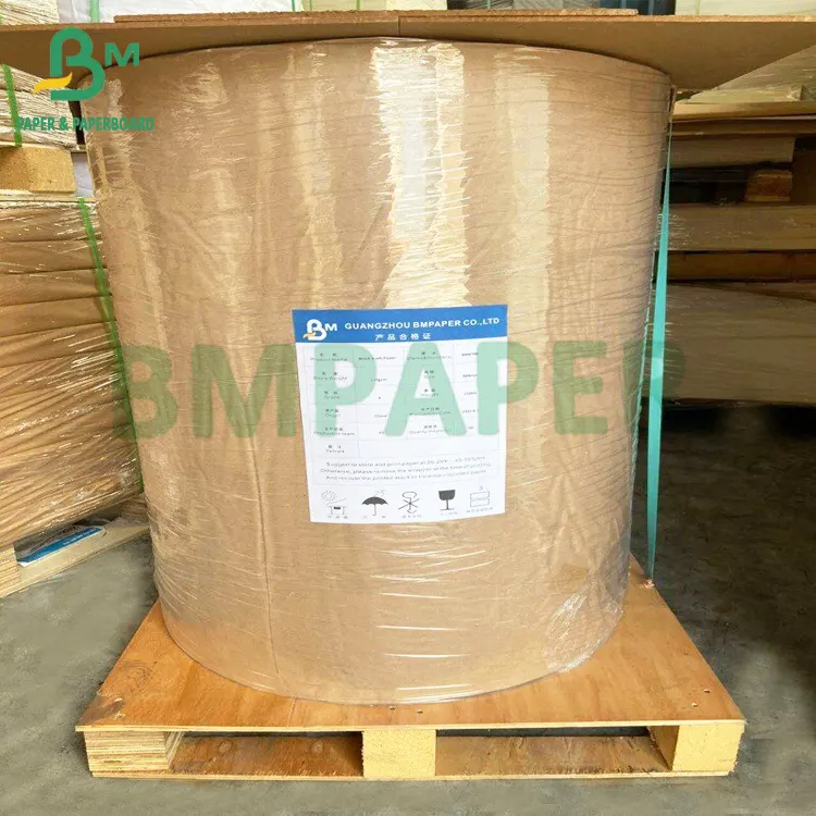 Virgin Wood Pulp Easy Remove 58gsm to 90gsm Silicone Glassine Release Paper With Oil Heat Resistance