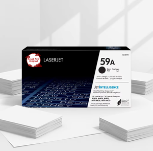 Cartucho de Tóner CF259A 59A Negro para <span class=keywords><strong>LaserJet</strong></span> <span class=keywords><strong>Pro</strong></span> M304a M404dn <span class=keywords><strong>M404dw</strong></span> MFP M428dw M428fdn con Rendimiento de 3000 Páginas - Product Image 1