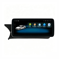 CarPlay Inalámbrico Android Auto GPS para Mercedes Clase C W204/C204 NTG4.0 10.25 Android14 8+256GB DSP Reproductor Multimedia de Video