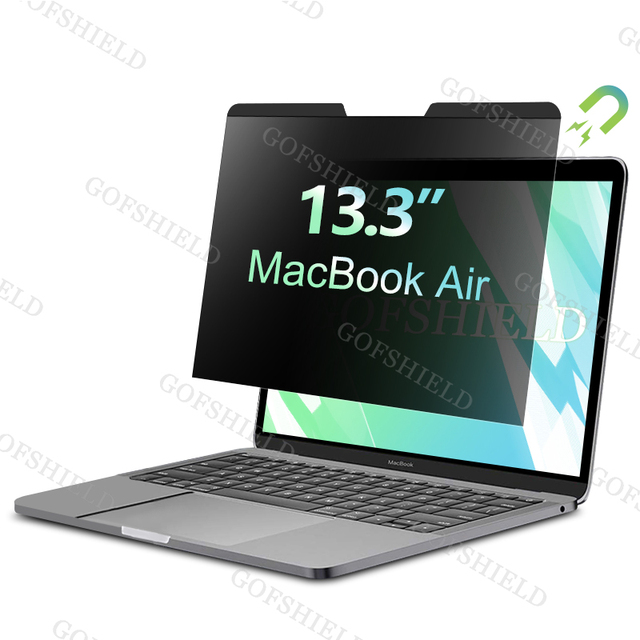 Removable Magnetic Dual Side Privacy Screen Protector for MacBook Air 13.3 Pro Laptop Mobile Phone Ultra-Thin Waterproof Full