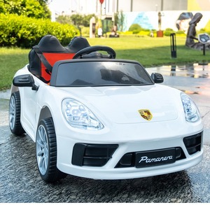 <span class=keywords><strong>Voiture</strong></span> <span class=keywords><strong>de</strong></span> sport électrique pour enfants 12V avec télécommande Bluetooth 2.4G, double porte, suspension intégrée - Product Image 2
