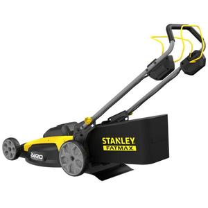 STANLEY-Cortacésped autopropulsado sin escobillas, con 2 baterías de 18V y 4 Ah y cargador de JARDINERÍA STANLEY-V20, 2 - Product Image 5