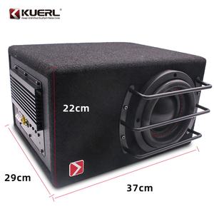 Kuer vente en gros 6.5 pouces voiture Audio Subwoofer haute qualité 12V actif trapézoïdal Subwoofers double magnétique Double grande puissance haut-parleur - Product Image 6