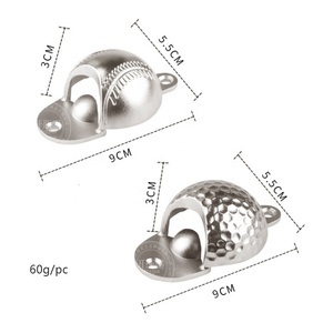Produits tendance 2026 Nouveautés <span class=keywords><strong>Ouvre</strong></span>-bouteille magnétique en alliage de zinc pour bière et bouteilles de baseball, à fixation murale - Product Image 2