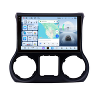 Autoradio Android 15 Octa Core avec USB, Wi-Fi, Bluetooth, GPS et système de navigation pour JEEP Wrangler 2011-2017 4G LTE