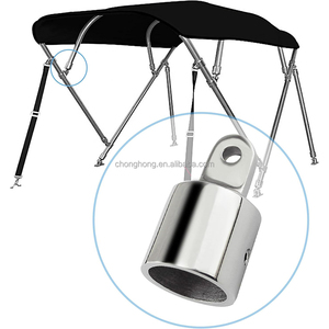 Promotion : Quincaillerie marine en acier inoxydable – Embout externe pour capote Bimini, raccord de bateau, accessoires pour auvent Bimini - Product Image 5