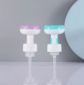 ปั๊มโฟมพลาสติก60มล. ปั๊มโฟมรูปดอกไม้สีชมพูหรูหรา - Product Image 2