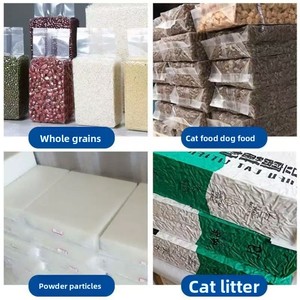 Sac à soufflets latéraux en PE transparent, qualité alimentaire, pour nouilles, céréales, riz, <span class=keywords><strong>millet</strong></span>, conservation <span class=keywords><strong>de</strong></span> la fraîcheur, anti-humidité, scellé - Product Image 4