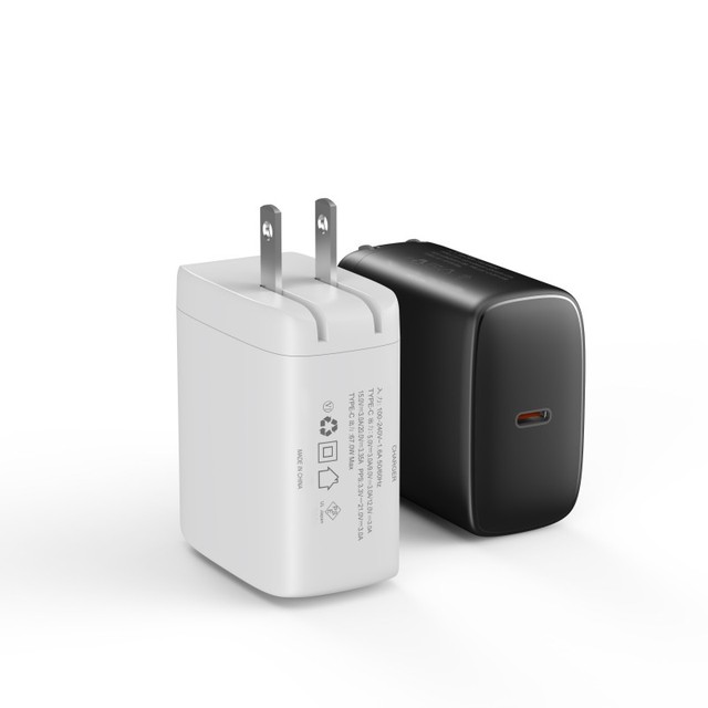 NULIKE 67W Type C Gan Charger US/AU/EU/UK Plug with Fast Charging Adapter Charger for Redmi Note 11/10/11S/10S/10A