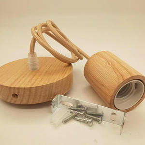 Dekorative nordische Stil moderne minimalist ische Kronleuchter Pendel leuchten Holz Hotel Schlafzimmer Esszimmer Kronleuchter Lampe Leuchte - Product Image 3