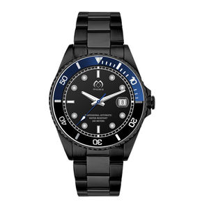 Montre mécanique automatique de luxe pour hommes Logo personnalisé Mouvement ETA de haute qualité Boîtier rectangulaire Cadran 36mm Réserve de marche Creuse - Product Image 4