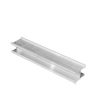 Rail photovoltaïque en alliage d'aluminium Yuxin, type H, type C, épaissi, pour carport en acier coloré, galvanisé à chaud