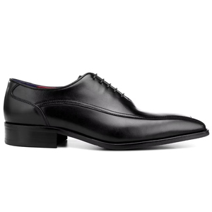 Chaussures habillées en cuir véritable pour homme, durables, en cuir de vache, formelles, à lacets, imperméables, antidérapantes, pour mariage, bureau, réunion - Product Image 2