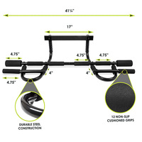 Multi-Grip Lite Pull Up/Chin Up Bar Heavy Duty Doorway Upper Body Workout Bar Pull-up Bar pour les gymnases à domicile