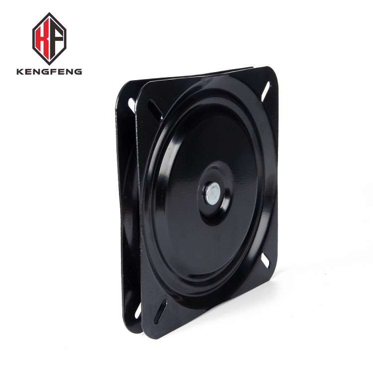 152*152*1,5 мм металлический черный шариковый подшипник квадратная поворотная пластина поворотный стул поворотные пластины для бара стул