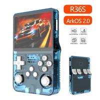 Console de jeu portable R36S rétro avec écran IPS de 3,5 pouces, système Linux open source, 64 Go, plus de 15 000 jeux vidéo de poche, lecteur VS RGB20S