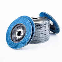 Disque abrasif Dongtai ODM OEM OBM de 4 pouces, disque à lamelles en zircone, support en fibre de verre, pour le débavurage, le ponçage et le polissage de l'acier inoxydable