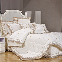KOSMOS de Polycotton bordado rey de edredón