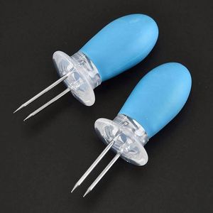 Porte-épis de maïs durables en acier inoxydable – Fourchettes à maïs personnalisées pour barbecue, gadgets de cuisine promotionnels et créatifs pour grillades et repas - Product Image 4
