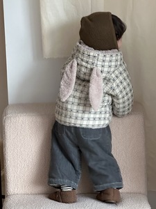 Abrigo de Algodón para Niños, Invierno 2025, Nuevo Estilo, Versión Coreana, <span class=keywords><strong>Ropa</strong></span> de Otoño para Bebés, Conjunto de Forro Polar para Niños - Product Image 4