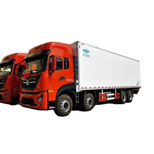 Dongfeng Tianjin KR Camion frigorifique diesel à toit élevé Chambre double Nouveau design Bonne qualité 4x4 Roues motrices manuelles Fourgonnette <span class=keywords><strong>d</strong></span>'<span class=keywords><strong>occasion</strong></span> - Product Image 2