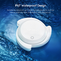 Détecteur de fuite d'eau WiFi OEM en plastique étanche IP67 avec alarme sonore améliorée et écran LCD, température 0,1°C, pour IRS-WD1