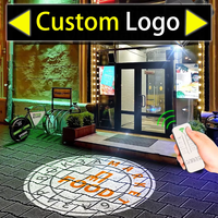 Proyector de Logotipo Personalizado, Proyector Gobo Impermeable para Exteriores, Luces LED de Publicidad de 40W 60W 100W 150W para Marca Empresarial